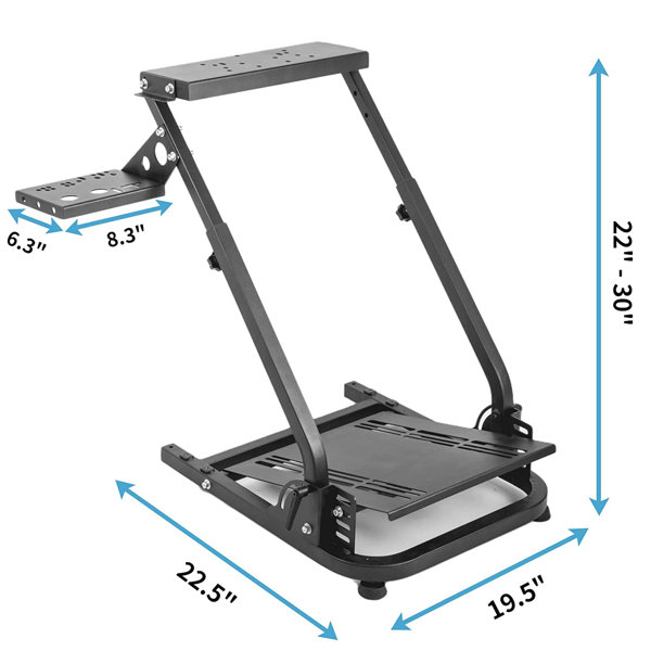 Anman Racing Steering Wheel Stand fit Logitech G25 G27